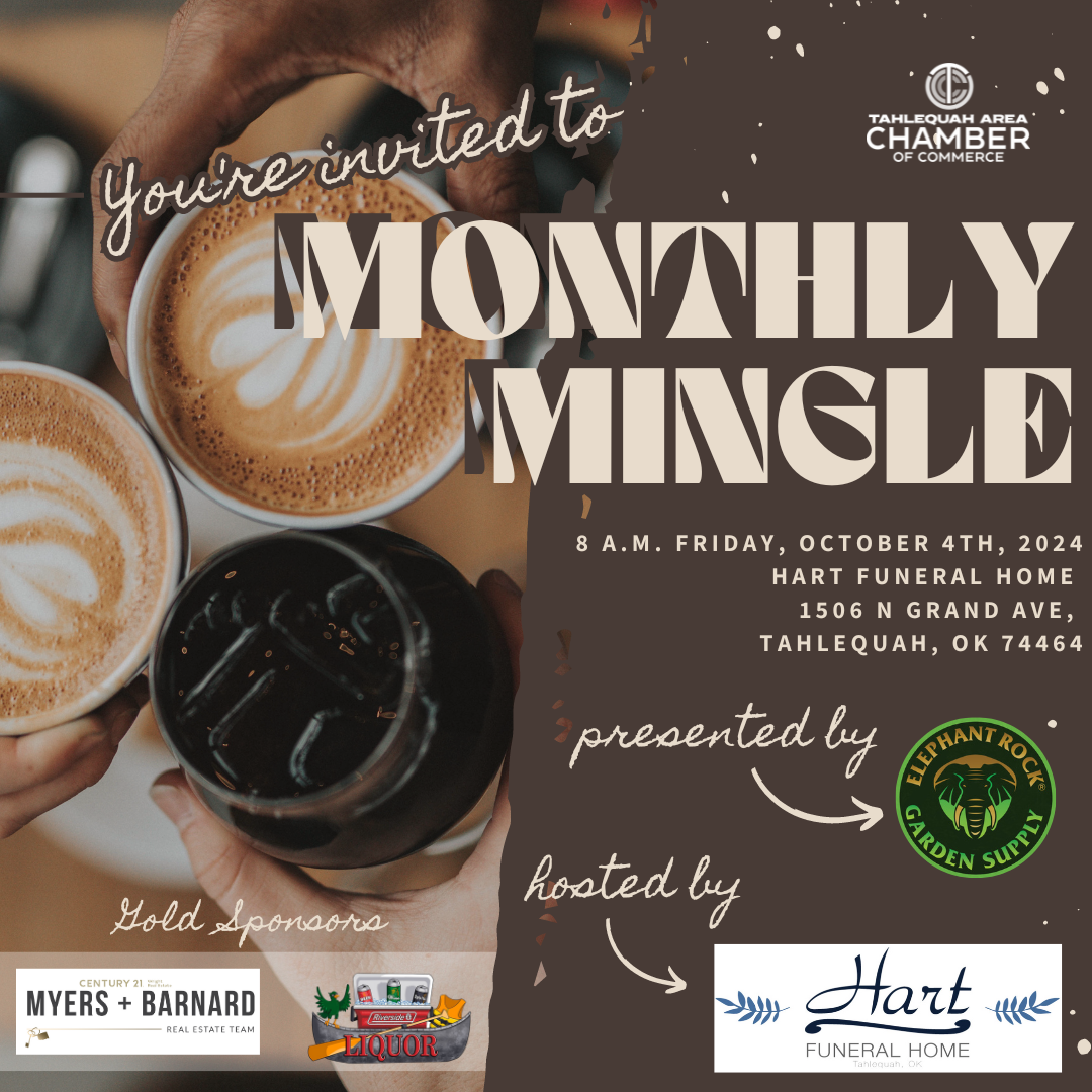 thumbnails Monthly Mingle- October 4 - Hosted by Hart Funeral Home